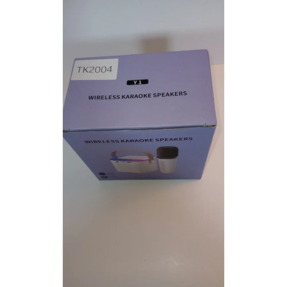 New Wireless Karaoke Speakers w/ 2 Microphones Party night Fun!